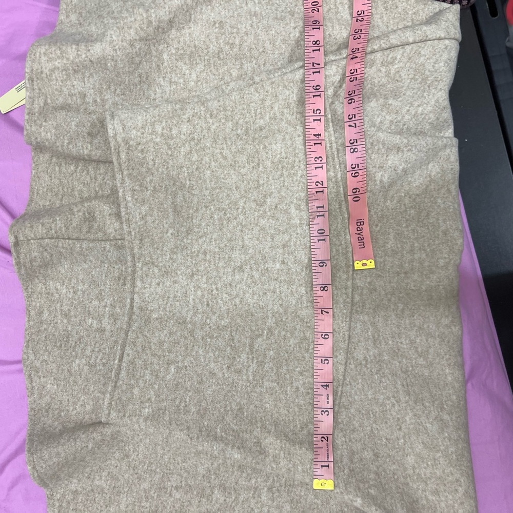 OGL Cashmere-like Flared Maxi Skirt - Picture 10 of 10